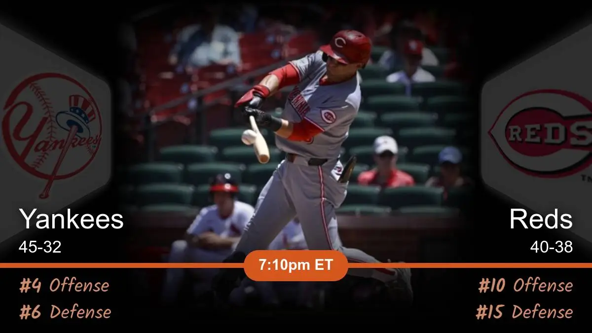 New York Yankees vs Cincinnati Reds Prediction New York Yankees vs Cincinnati Reds Prediction