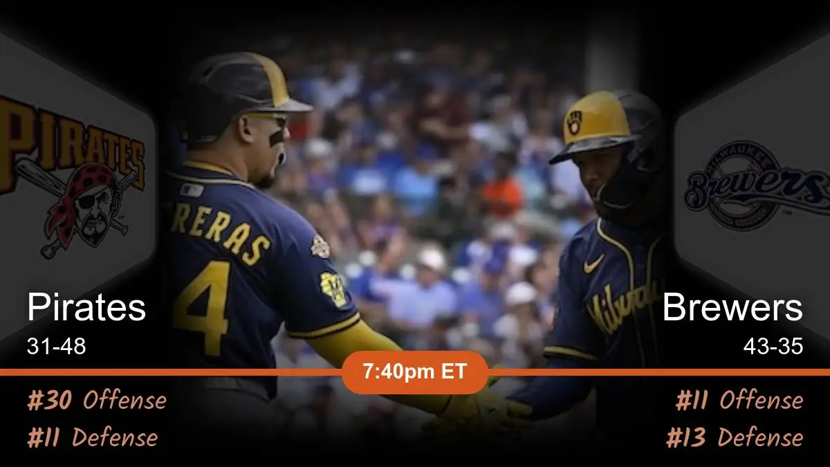 Pittsburgh Pirates vs Milwaukee Brewers Prediction Pittsburgh Pirates vs Milwaukee Brewers Prediction