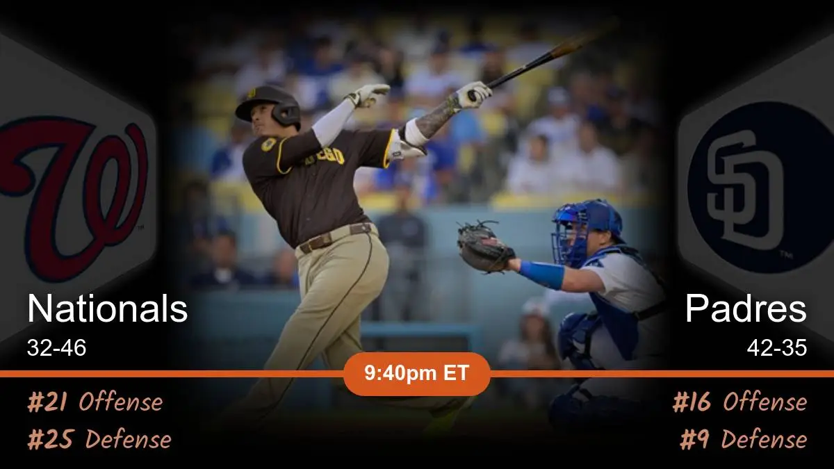 Washington Nationals vs San Diego Padres Prediction Washington Nationals vs San Diego Padres Prediction