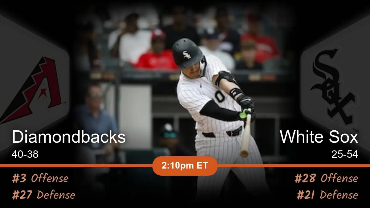 Arizona Diamondbacks vs Chicago White Sox Prediction Arizona Diamondbacks vs Chicago White Sox Prediction
