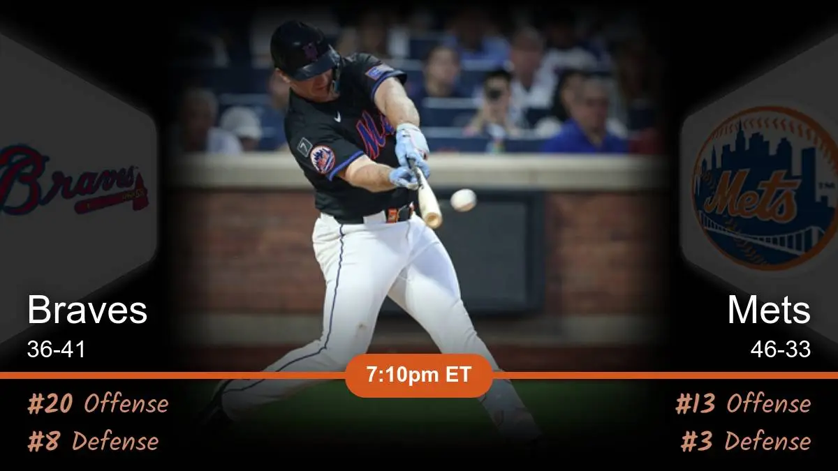 Atlanta Braves vs New York Mets Prediction Atlanta Braves vs New York Mets Prediction