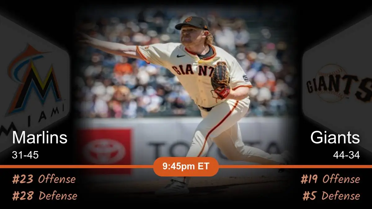 Miami Marlins vs San Francisco Giants Prediction Miami Marlins vs San Francisco Giants Prediction
