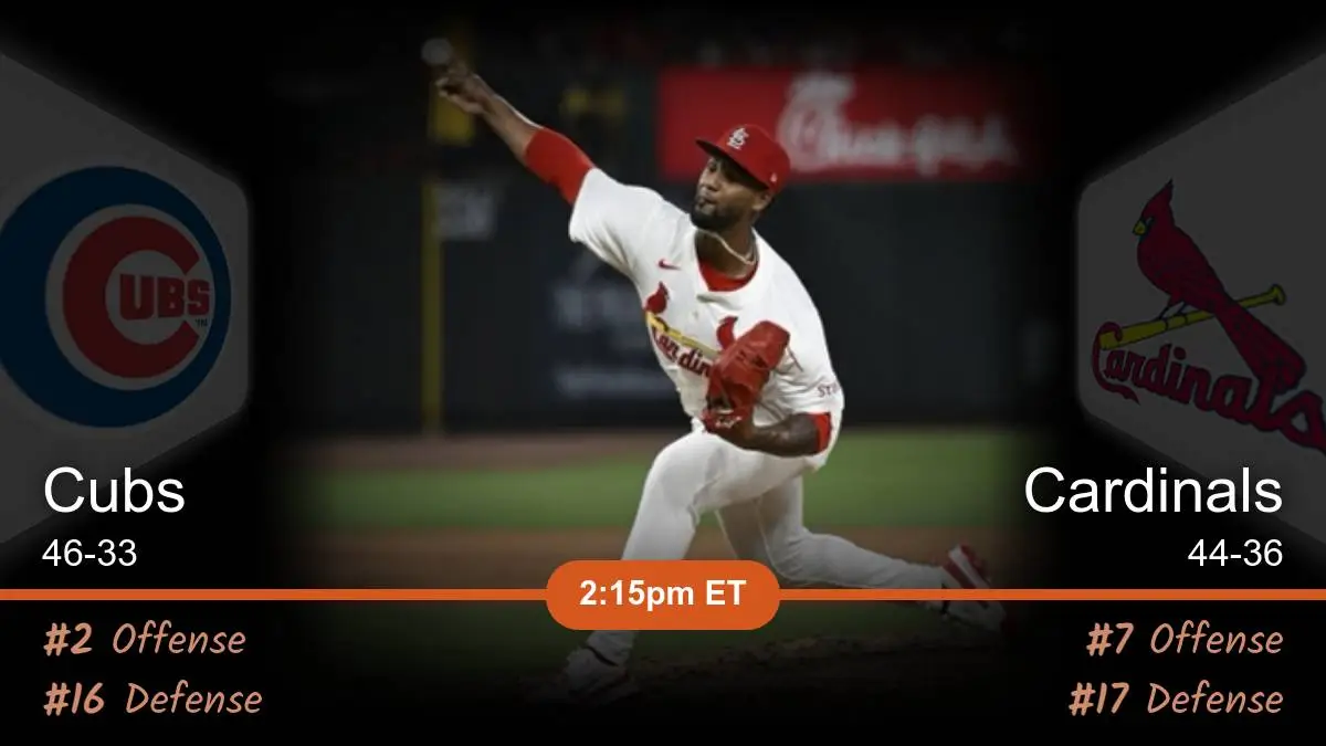 Chicago Cubs vs St. Louis Cardinals Prediction Chicago Cubs vs St. Louis Cardinals Prediction