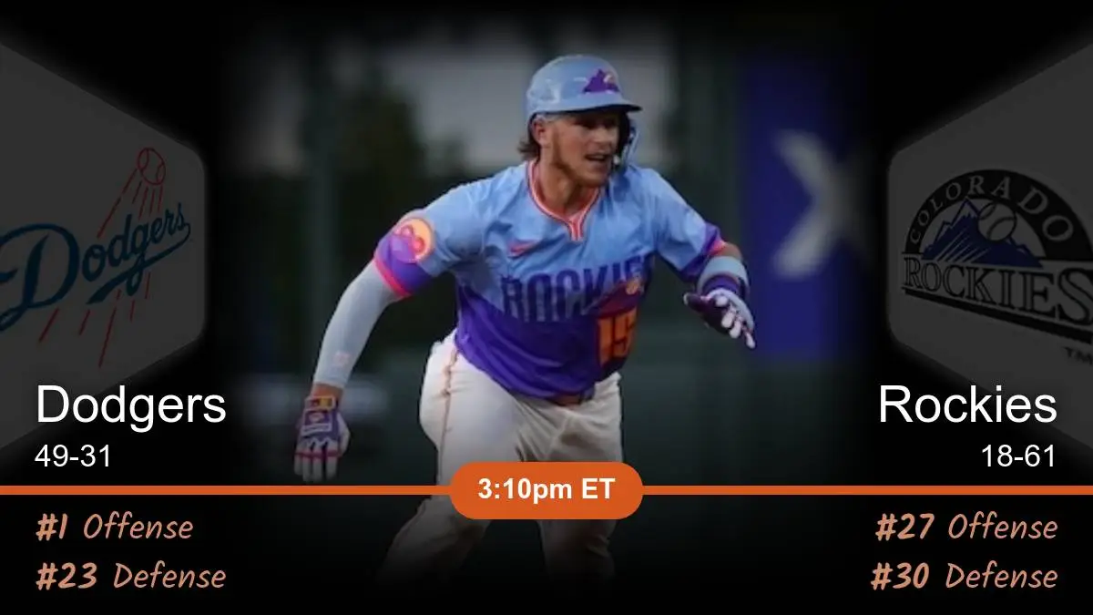 Los Angeles Dodgers vs Colorado Rockies Prediction Los Angeles Dodgers vs Colorado Rockies Prediction