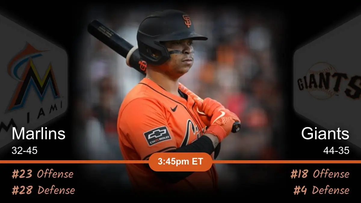 Miami Marlins vs San Francisco Giants Prediction Miami Marlins vs San Francisco Giants Prediction