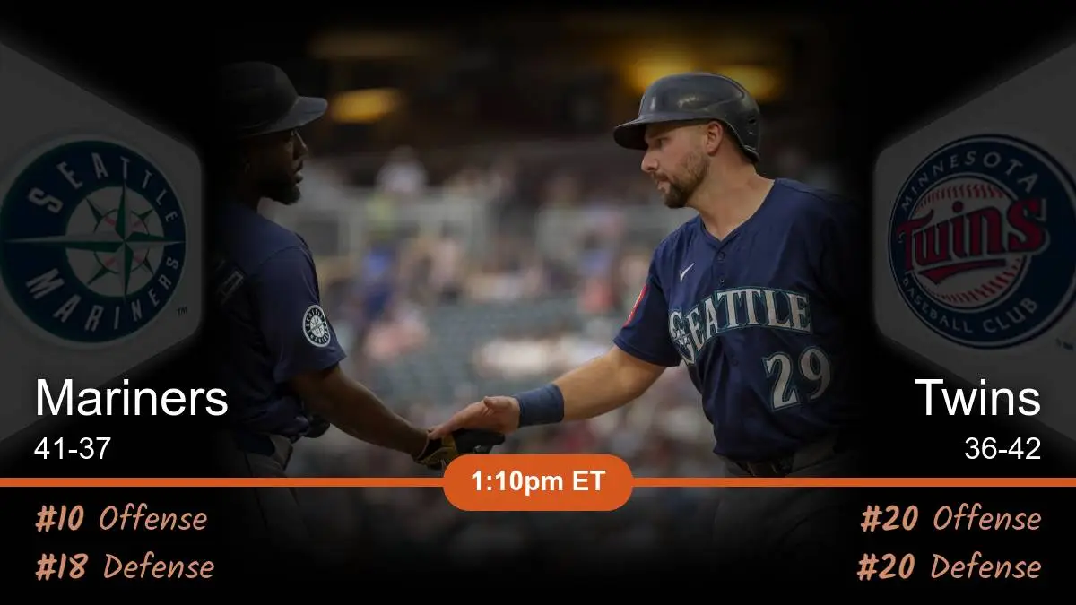 Seattle Mariners vs Minnesota Twins Prediction Seattle Mariners vs Minnesota Twins Prediction