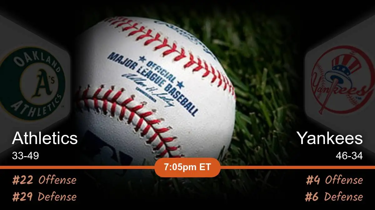 Oakland Athletics vs New York Yankees Prediction