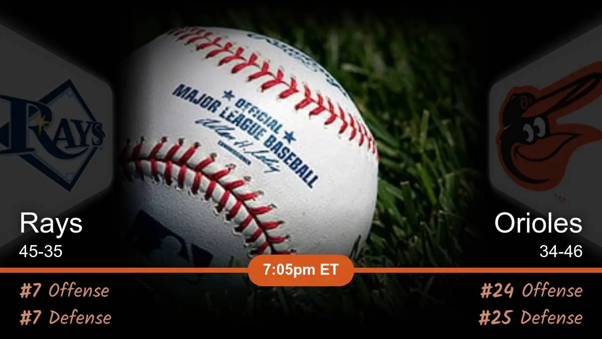 Tampa Bay Rays vs Baltimore Orioles Prediction Tampa Bay Rays vs Baltimore Orioles Prediction