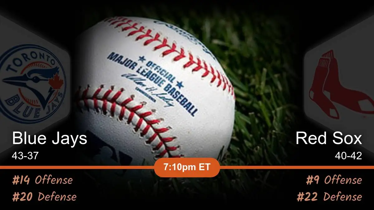 Toronto Blue Jays vs Boston Red Sox Prediction Toronto Blue Jays vs Boston Red Sox Prediction