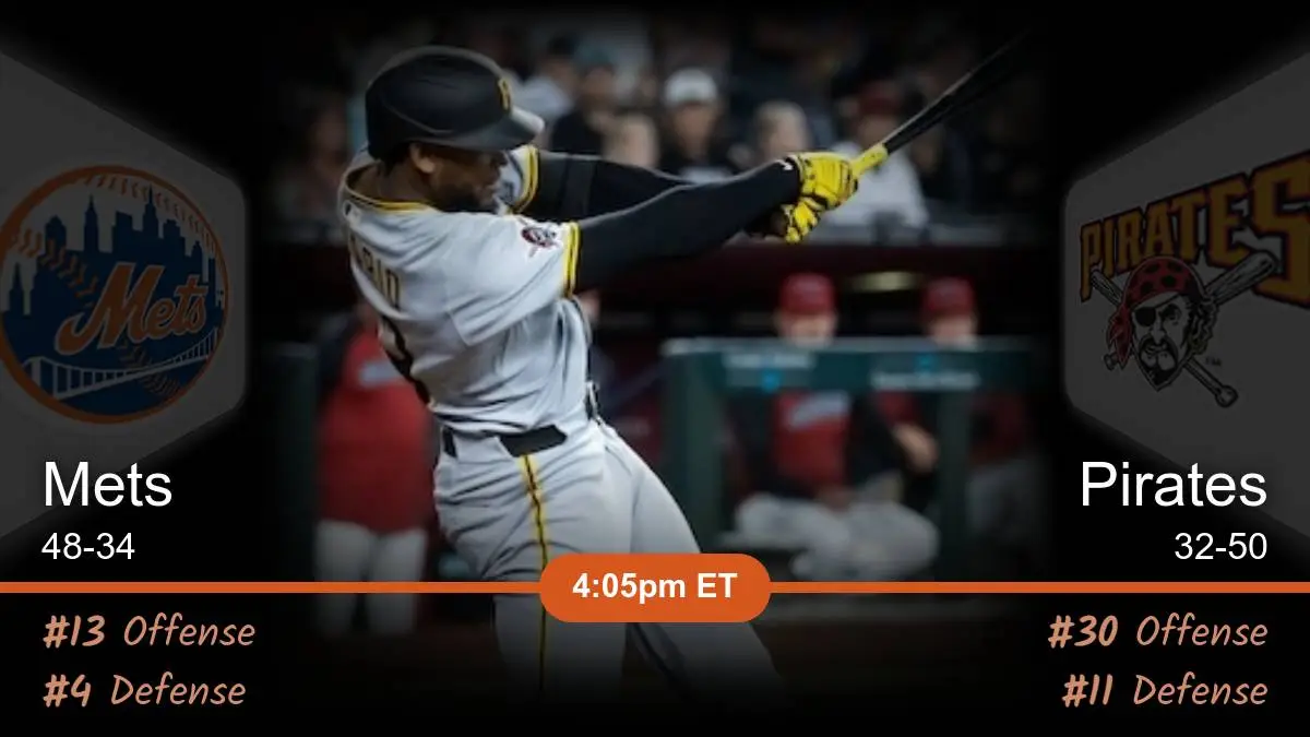 New York Mets vs Pittsburgh Pirates Prediction New York Mets vs Pittsburgh Pirates Prediction