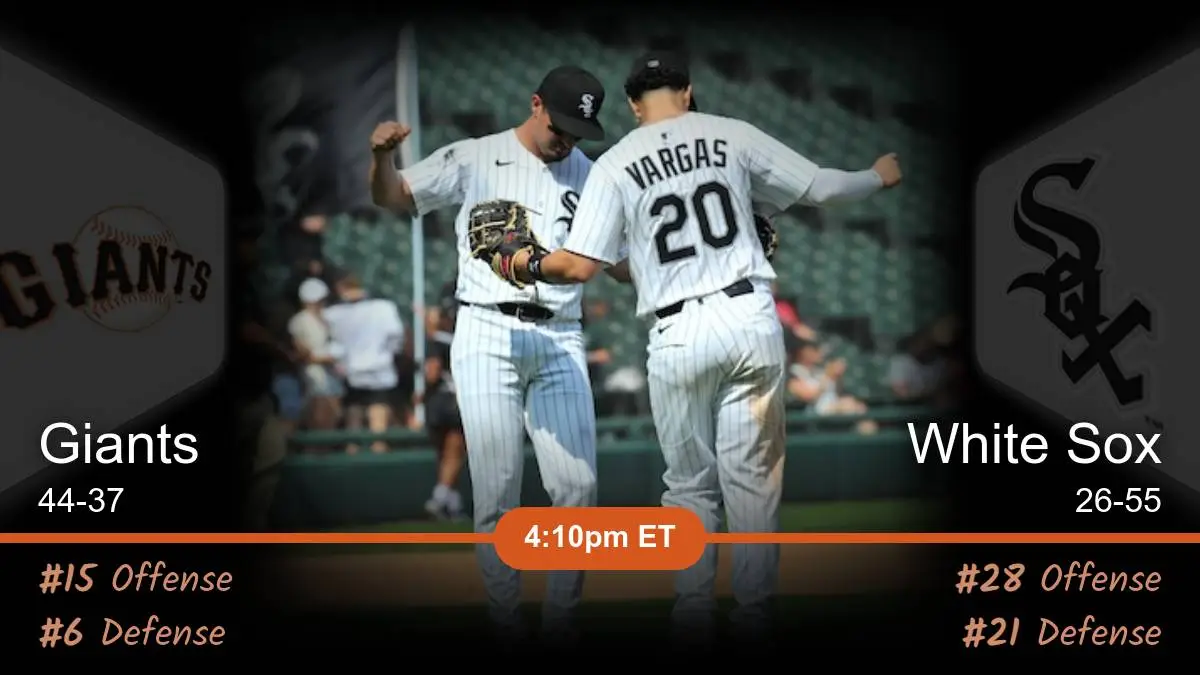 San Francisco Giants vs Chicago White Sox Prediction