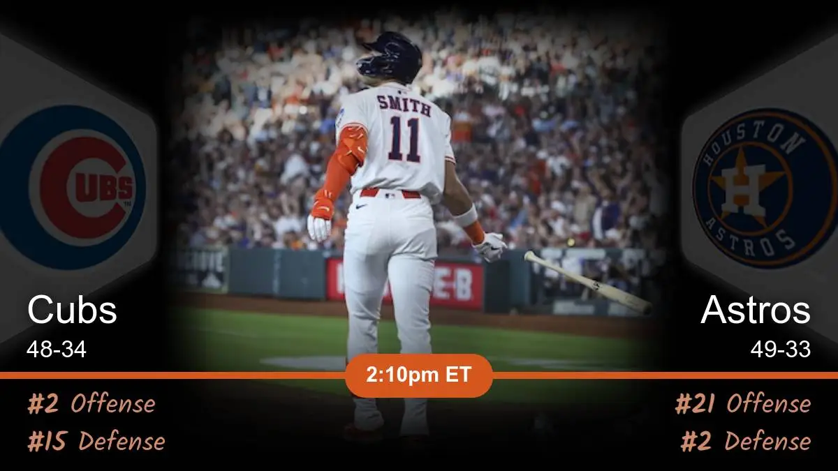 Chicago Cubs vs Houston Astros Prediction Chicago Cubs vs Houston Astros Prediction