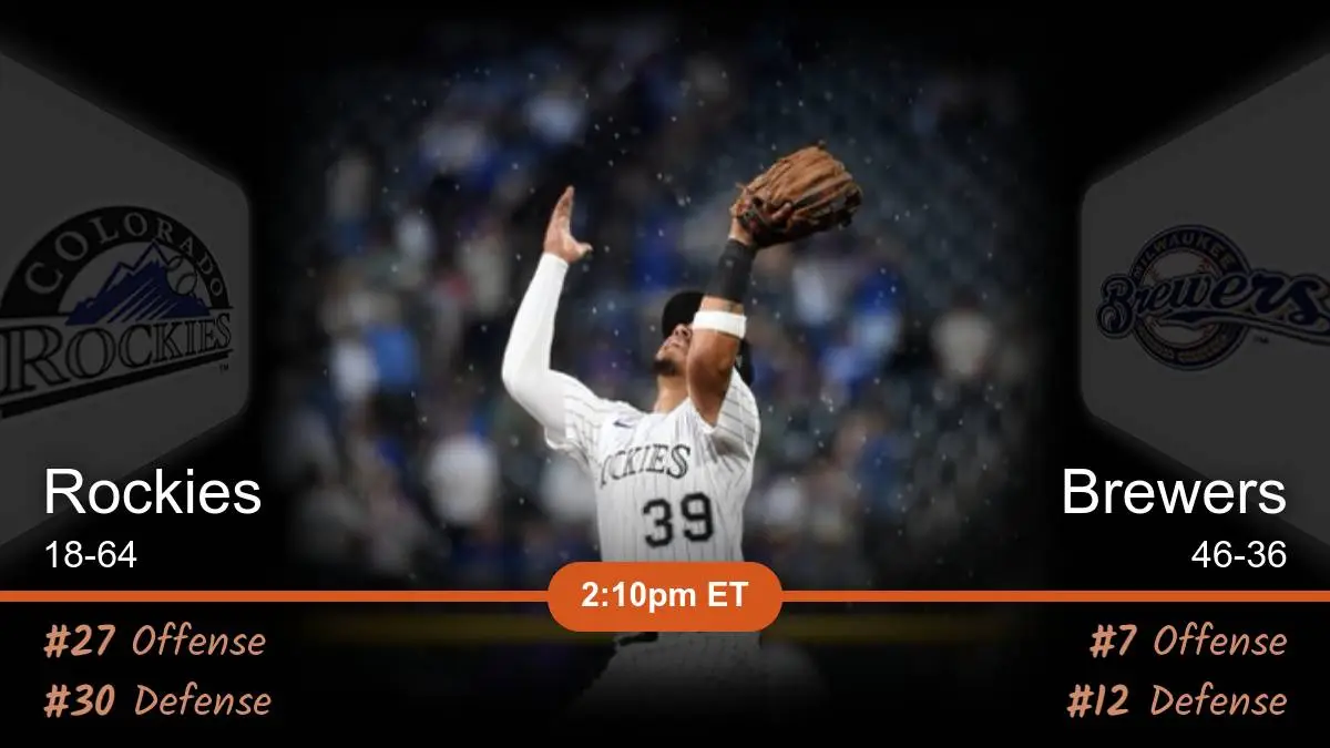 Colorado Rockies vs Milwaukee Brewers Prediction Colorado Rockies vs Milwaukee Brewers Prediction