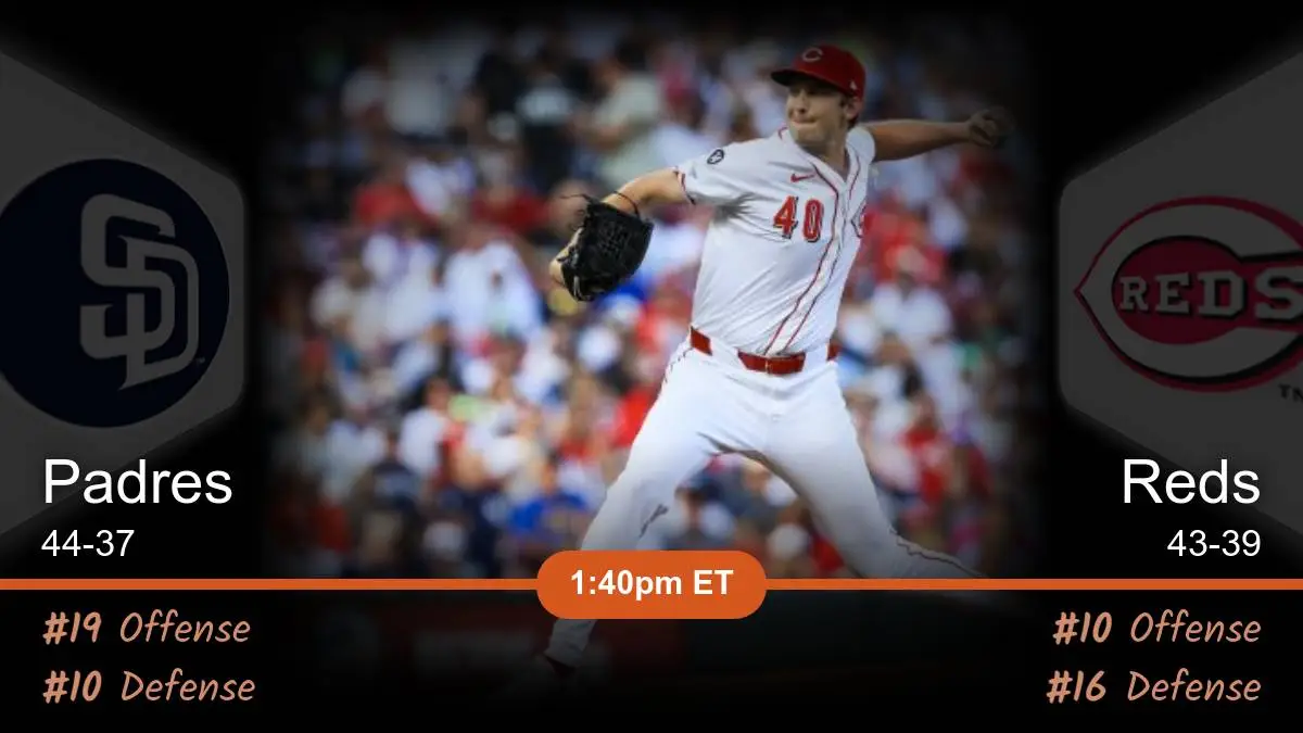 San Diego Padres vs Cincinnati Reds Prediction San Diego Padres vs Cincinnati Reds Prediction