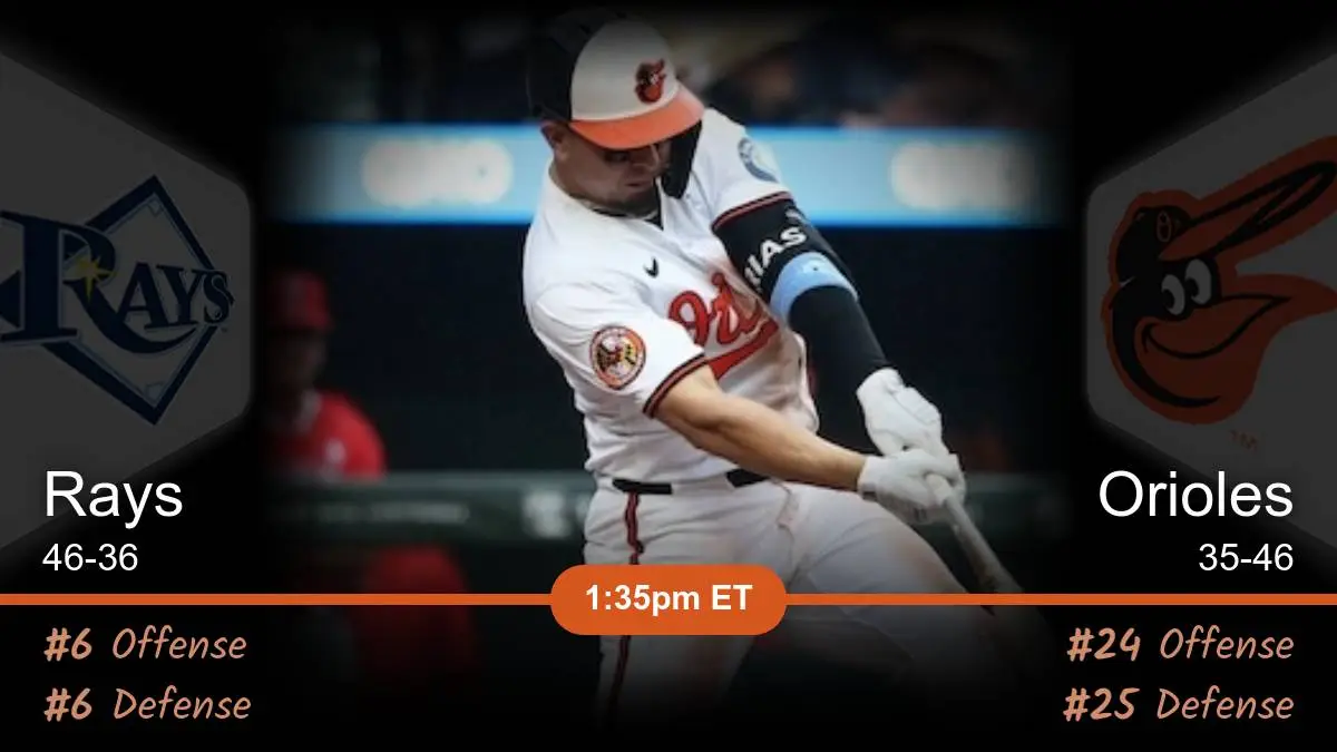 Tampa Bay Rays vs Baltimore Orioles Prediction Tampa Bay Rays vs Baltimore Orioles Prediction