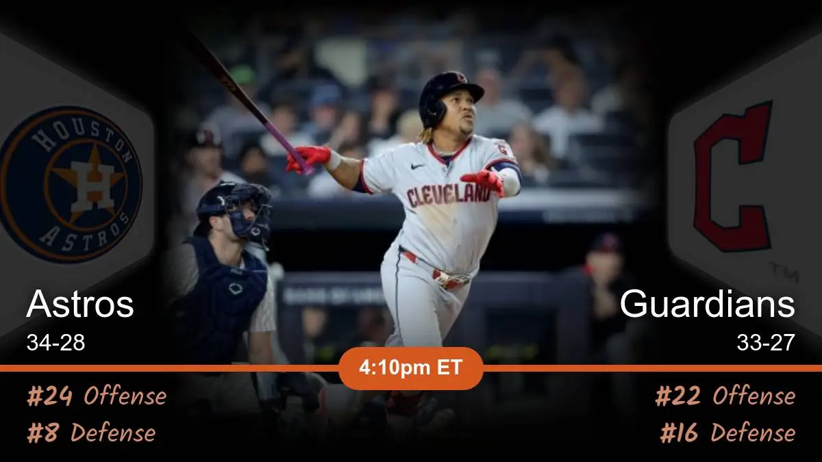 Houston Astros vs Cleveland Guardians Prediction