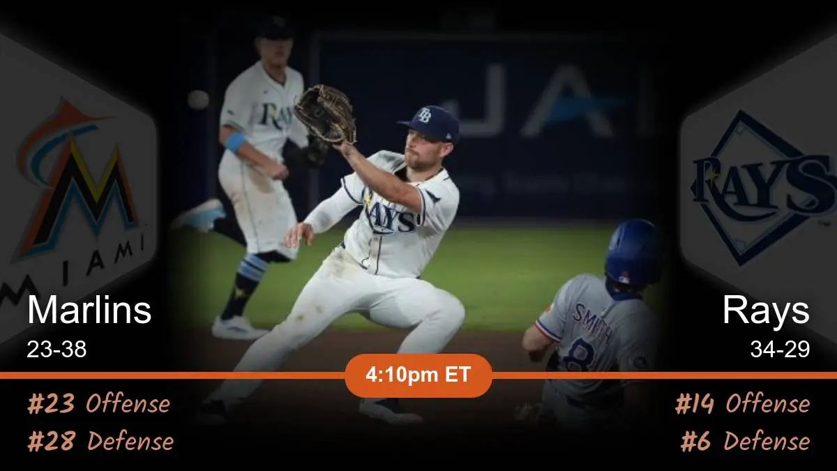 Miami Marlins vs Tampa Bay Rays Prediction Miami Marlins vs Tampa Bay Rays Prediction