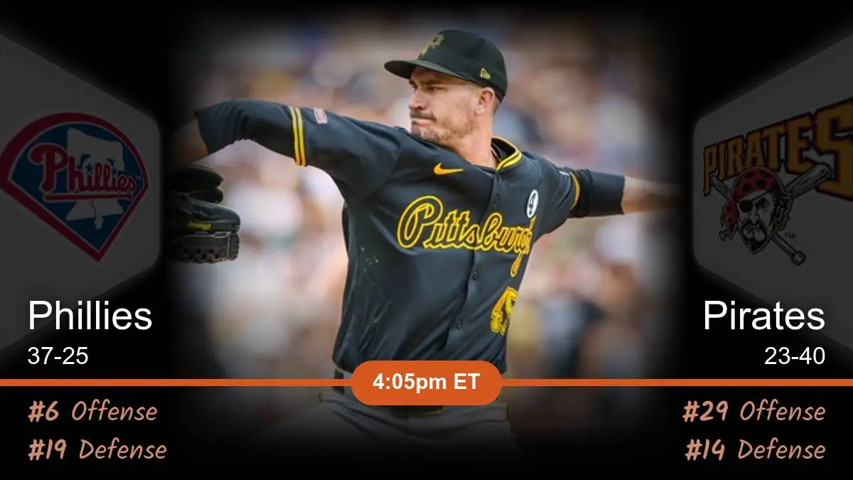 Philadelphia Phillies vs Pittsburgh Pirates Prediction Philadelphia Phillies vs Pittsburgh Pirates Prediction