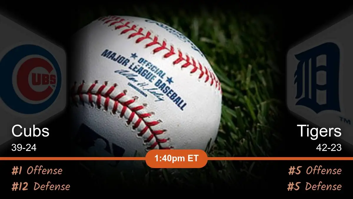 Chicago Cubs vs Detroit Tigers Prediction Chicago Cubs vs Detroit Tigers Prediction