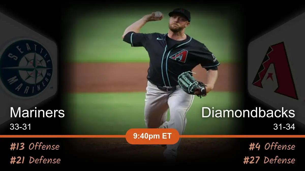 Seattle Mariners vs Arizona Diamondbacks Prediction Seattle Mariners vs Arizona Diamondbacks Prediction