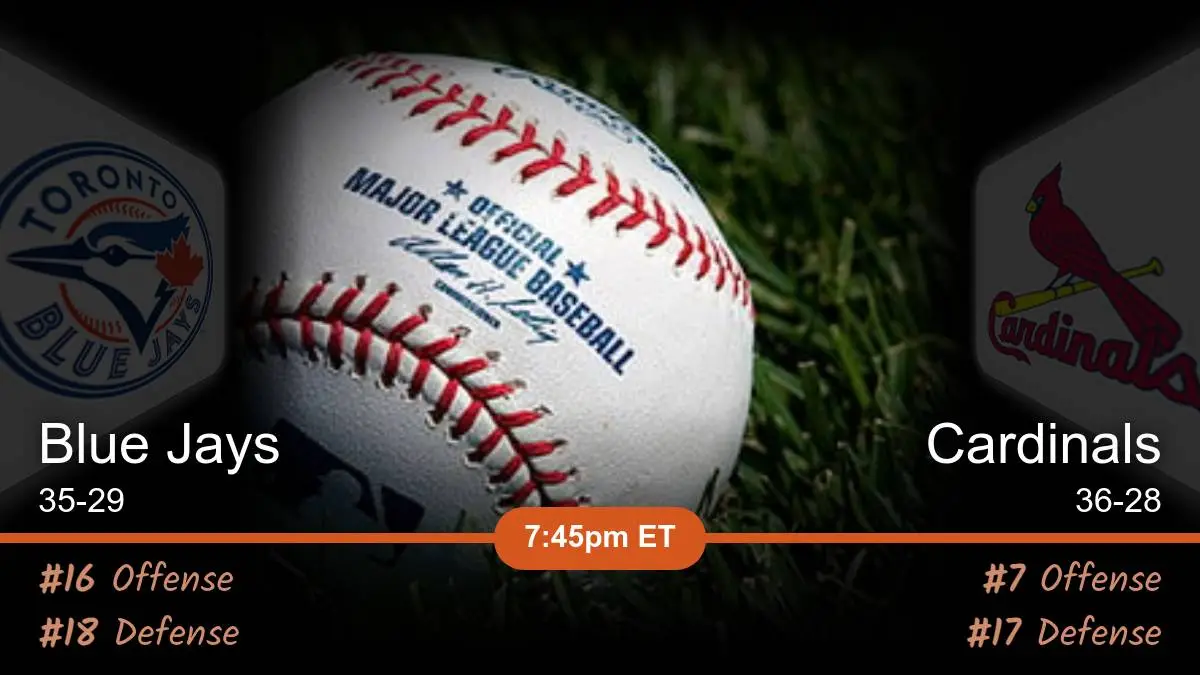 Toronto Blue Jays vs St. Louis Cardinals Prediction Toronto Blue Jays vs St. Louis Cardinals Prediction