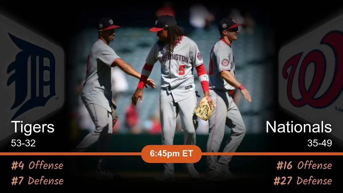 Detroit Tigers vs Washington Nationals Prediction Detroit Tigers vs Washington Nationals Prediction