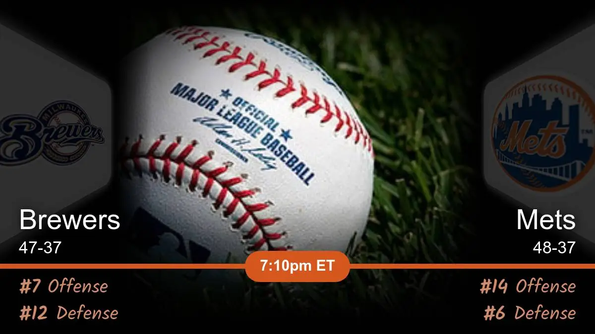 Milwaukee Brewers vs New York Mets Prediction Milwaukee Brewers vs New York Mets Prediction