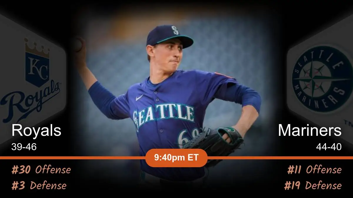 Kansas City Royals vs Seattle Mariners Prediction