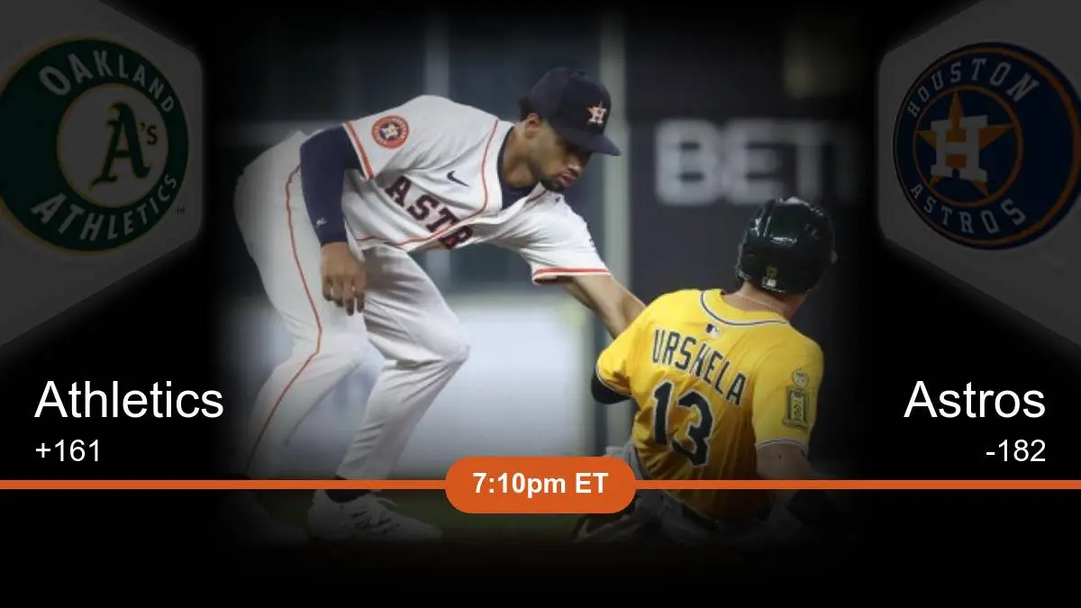 Oakland Athletics vs Houston Astros Prediction