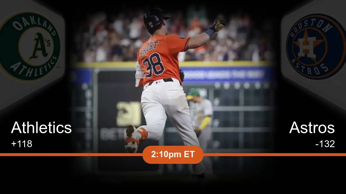 Oakland Athletics vs Houston Astros Prediction Oakland Athletics vs Houston Astros Prediction