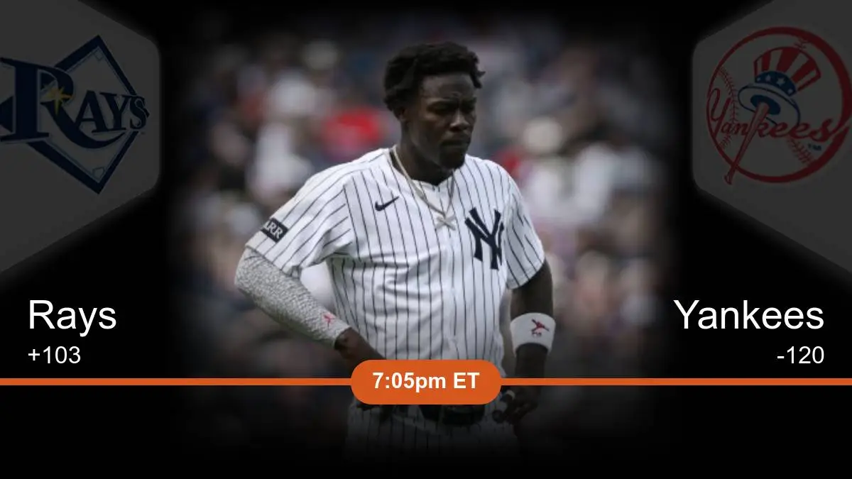 Tampa Bay Rays vs New York Yankees Prediction Tampa Bay Rays vs New York Yankees Prediction