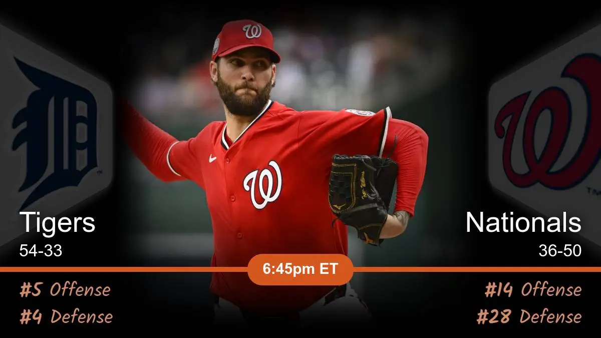 Detroit Tigers vs Washington Nationals Prediction