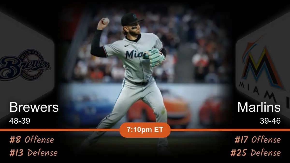 Milwaukee Brewers vs Miami Marlins Prediction Milwaukee Brewers vs Miami Marlins Prediction