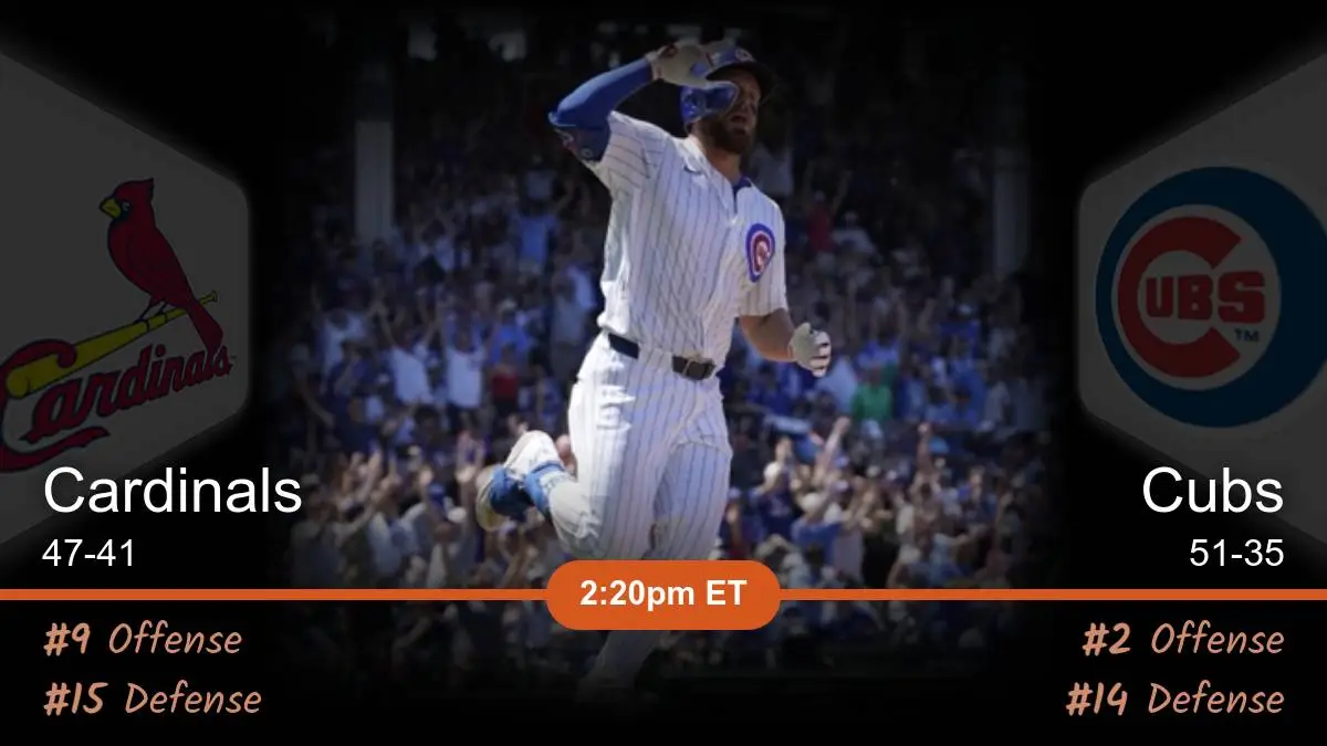 St. Louis Cardinals vs Chicago Cubs Prediction St. Louis Cardinals vs Chicago Cubs Prediction