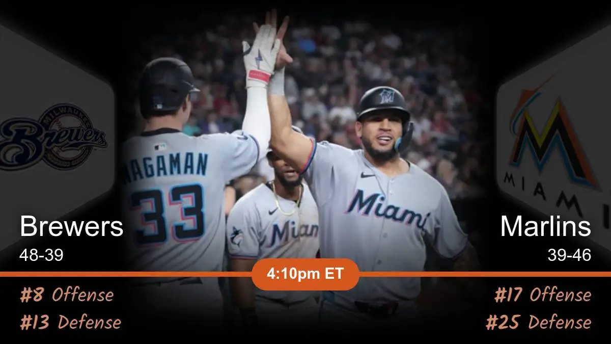 Milwaukee Brewers vs Miami Marlins Prediction Milwaukee Brewers vs Miami Marlins Prediction