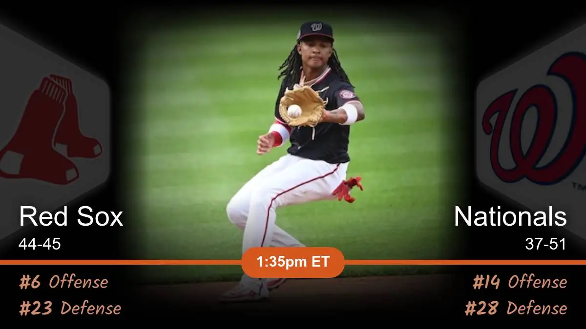 Boston Red Sox vs Washington Nationals Prediction Boston Red Sox vs Washington Nationals Prediction