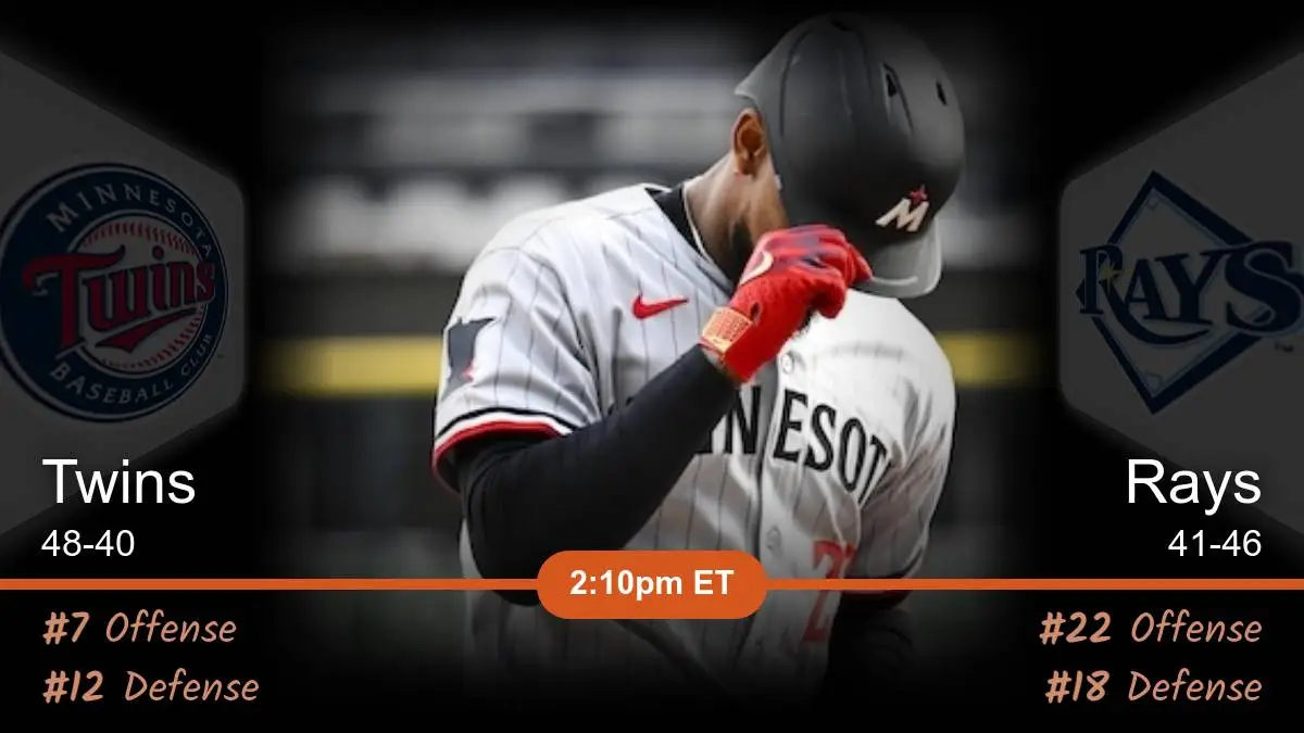 Minnesota Twins vs Tampa Bay Rays Prediction Minnesota Twins vs Tampa Bay Rays Prediction