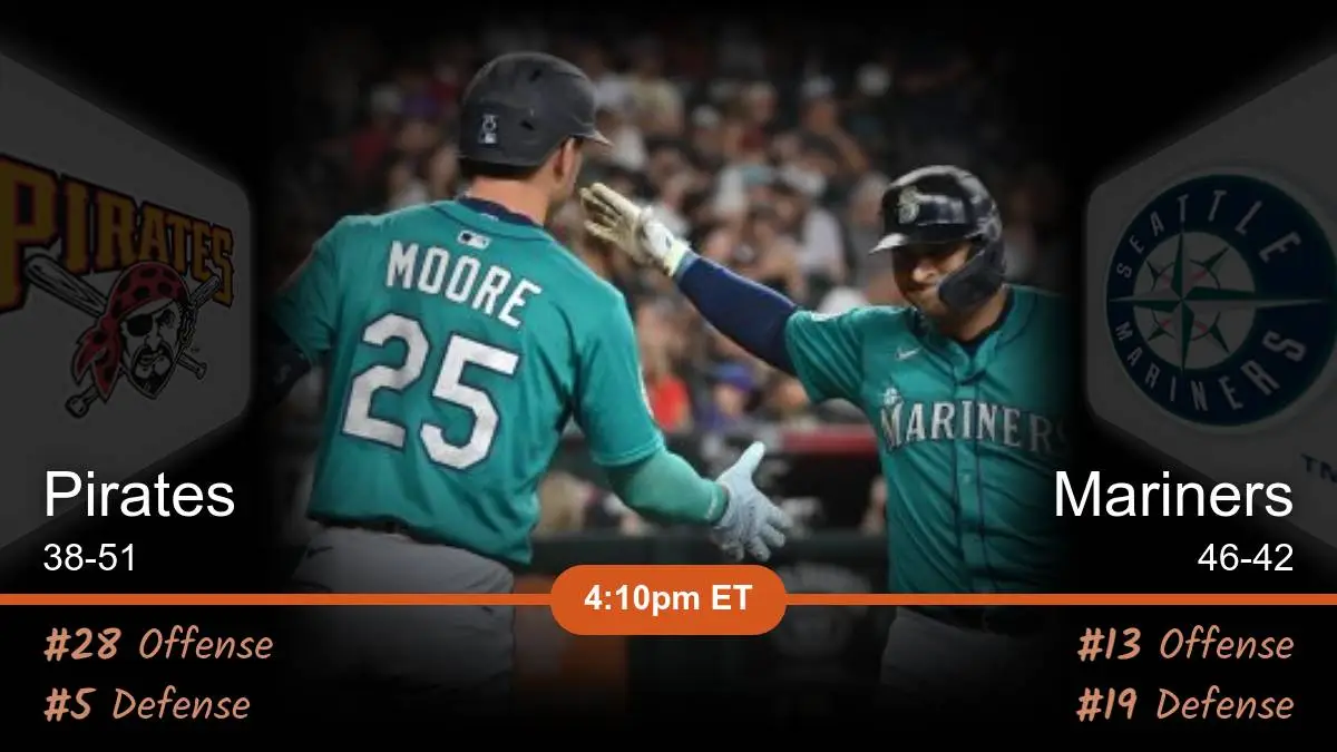 Pittsburgh Pirates vs Seattle Mariners Prediction Pittsburgh Pirates vs Seattle Mariners Prediction