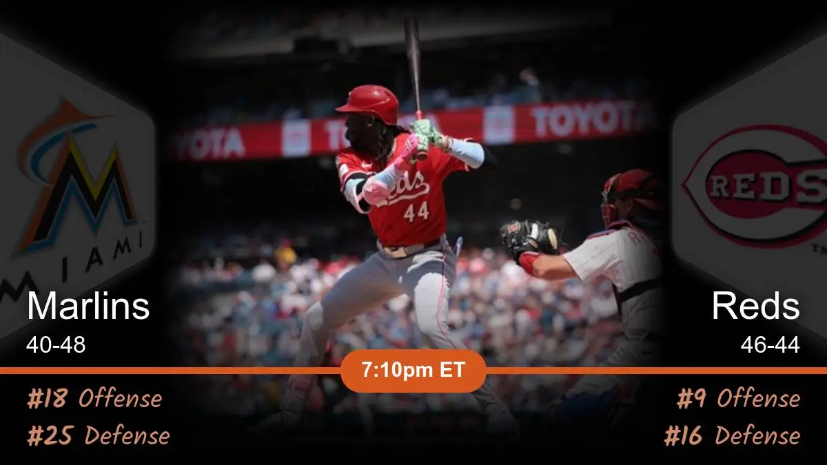 Miami Marlins vs Cincinnati Reds Prediction Miami Marlins vs Cincinnati Reds Prediction