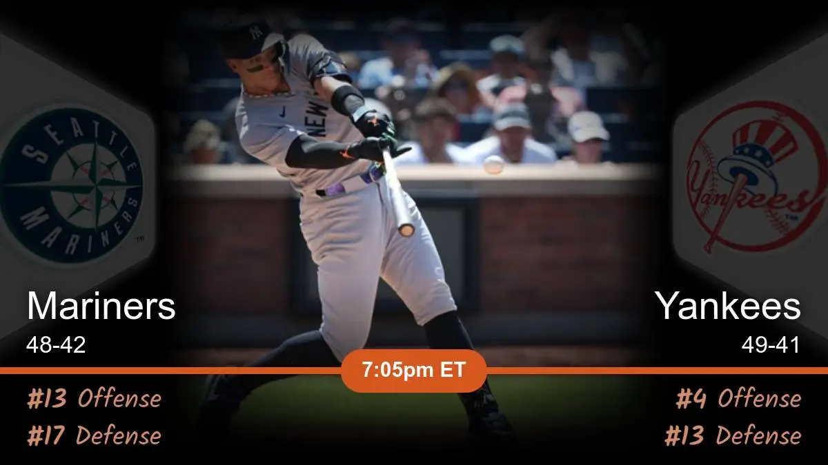 Seattle Mariners vs New York Yankees Prediction Seattle Mariners vs New York Yankees Prediction