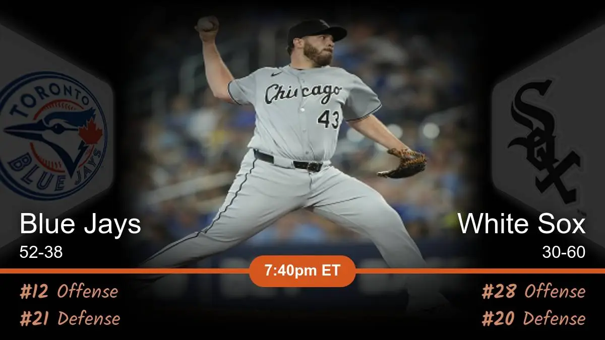 Toronto Blue Jays vs Chicago White Sox Prediction Toronto Blue Jays vs Chicago White Sox Prediction