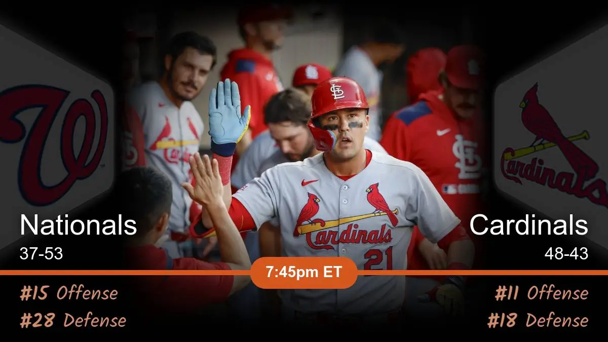 Washington Nationals vs St. Louis Cardinals Prediction Washington Nationals vs St. Louis Cardinals Prediction