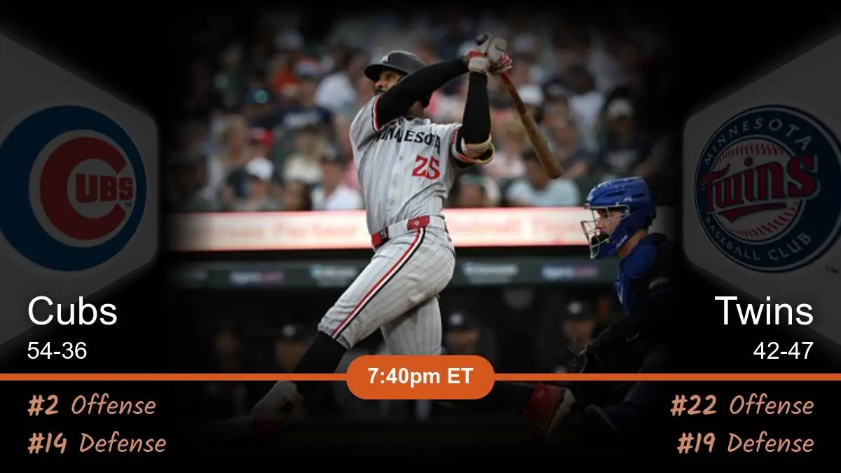 Chicago Cubs vs Minnesota Twins Prediction Chicago Cubs vs Minnesota Twins Prediction