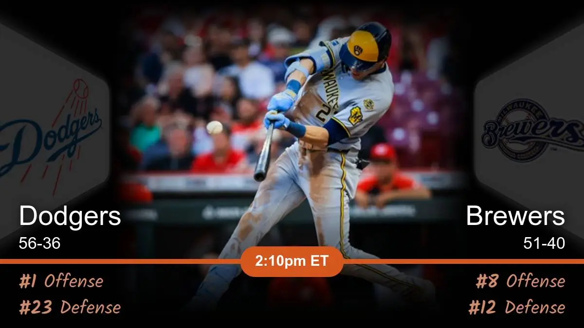 Los Angeles Dodgers vs Milwaukee Brewers Prediction Los Angeles Dodgers vs Milwaukee Brewers Prediction