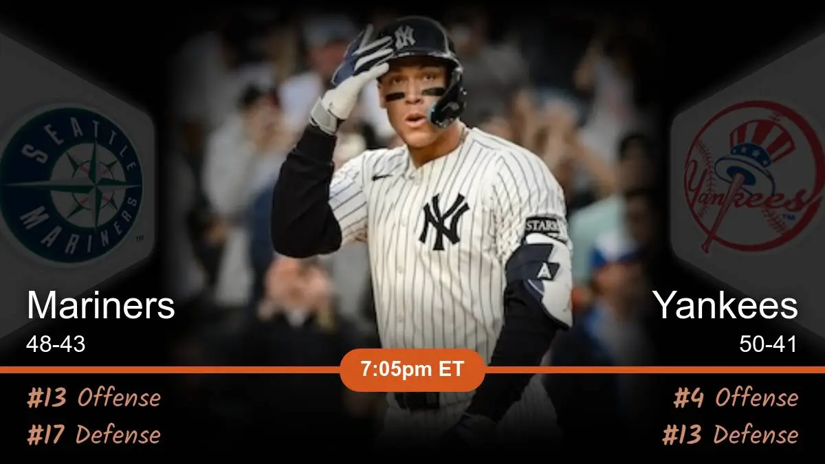 Seattle Mariners vs New York Yankees Prediction Seattle Mariners vs New York Yankees Prediction