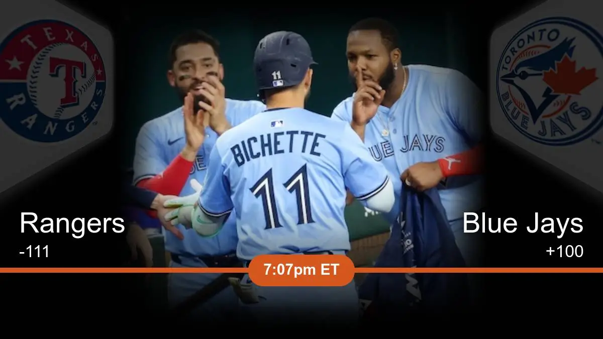 Texas Rangers vs Toronto Blue Jays Prediction