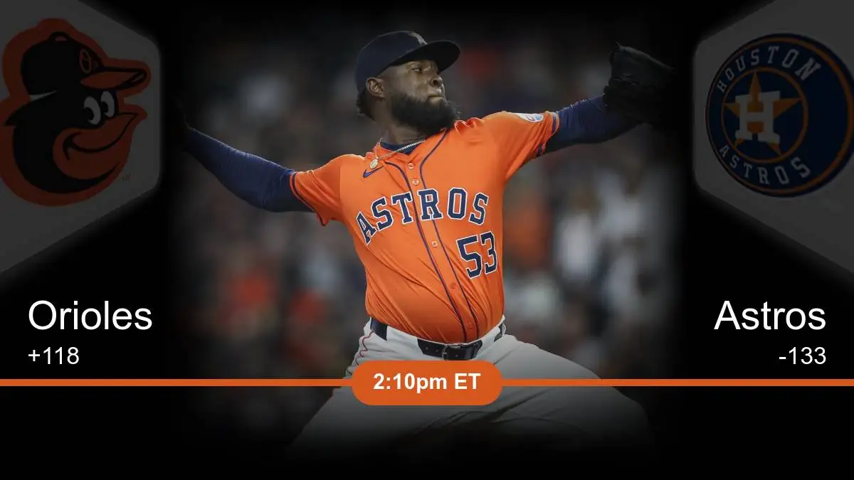 Baltimore Orioles vs Houston Astros Prediction