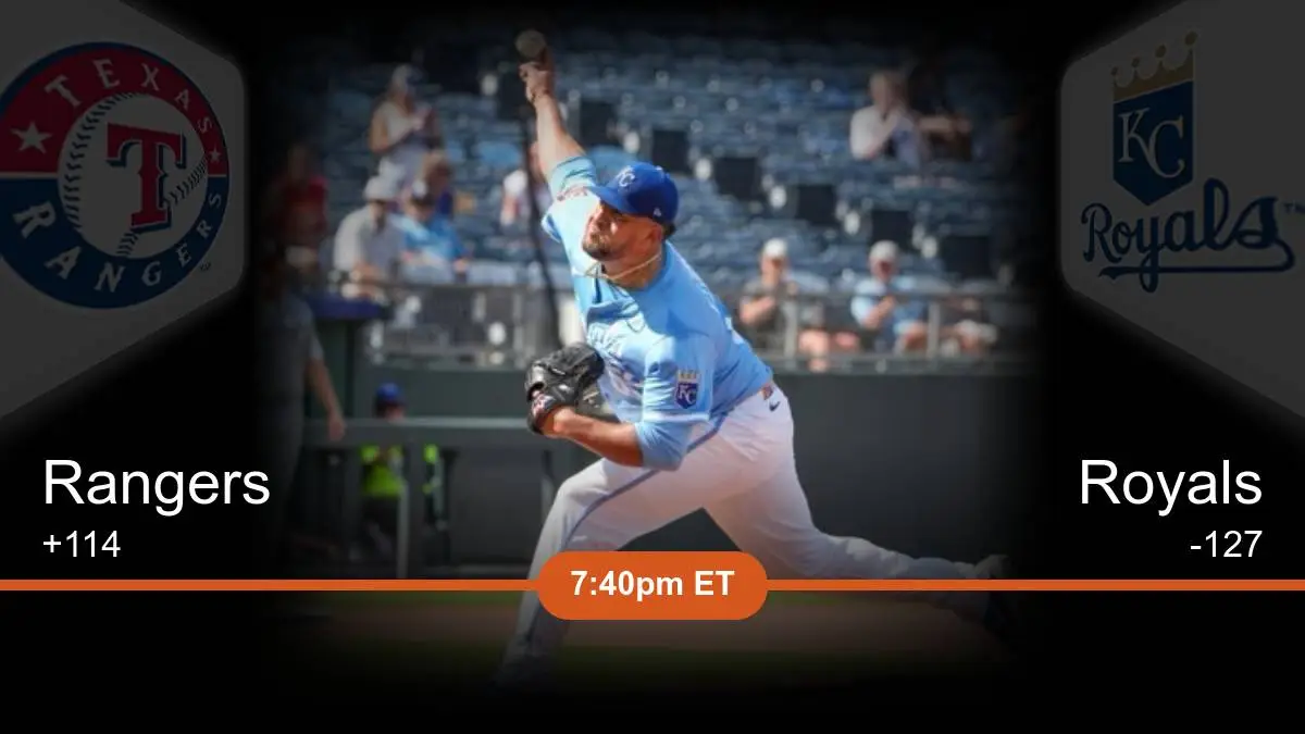 Texas Rangers vs Kansas City Royals Prediction