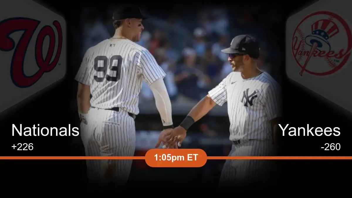 Washington Nationals vs New York Yankees Prediction Washington Nationals vs New York Yankees Prediction