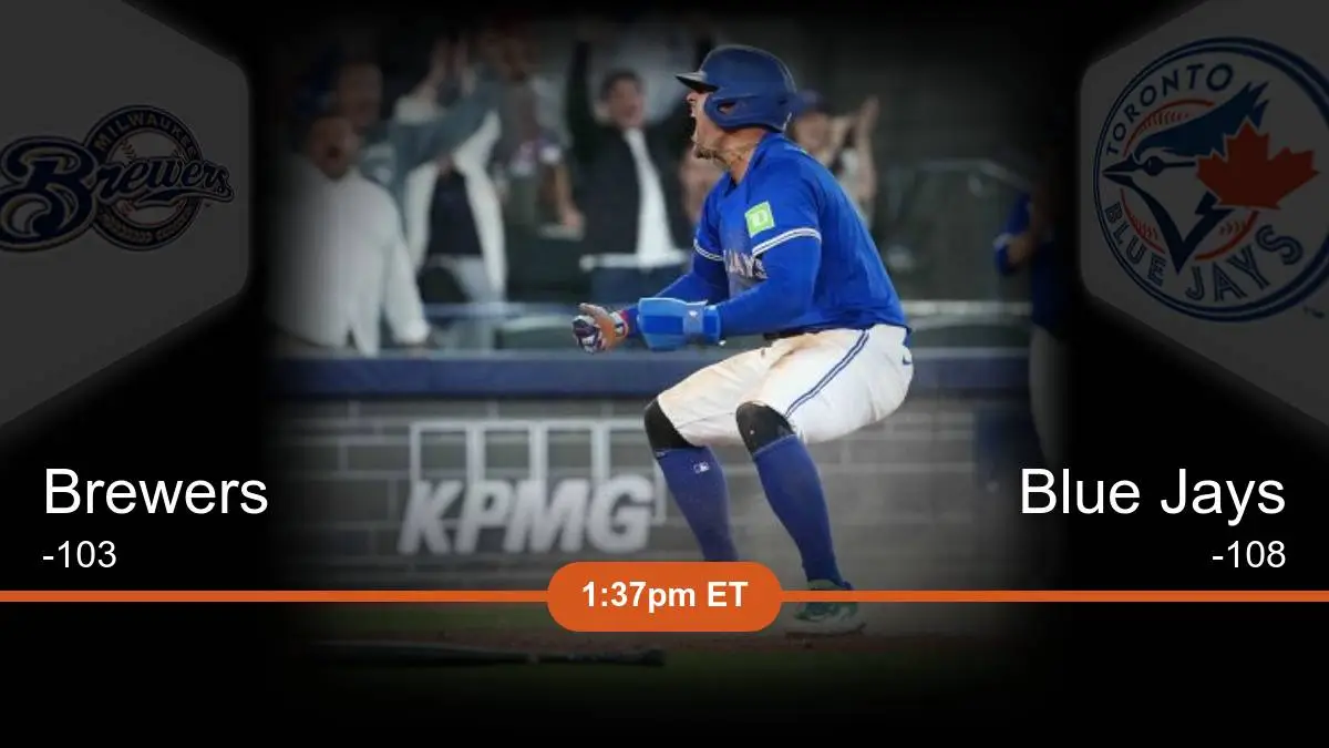 Milwaukee Brewers vs Toronto Blue Jays Prediction Milwaukee Brewers vs Toronto Blue Jays Prediction